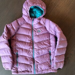 LL Bean Kid’s Hooded Puffer Jacket 650-fill down (size 10-12)